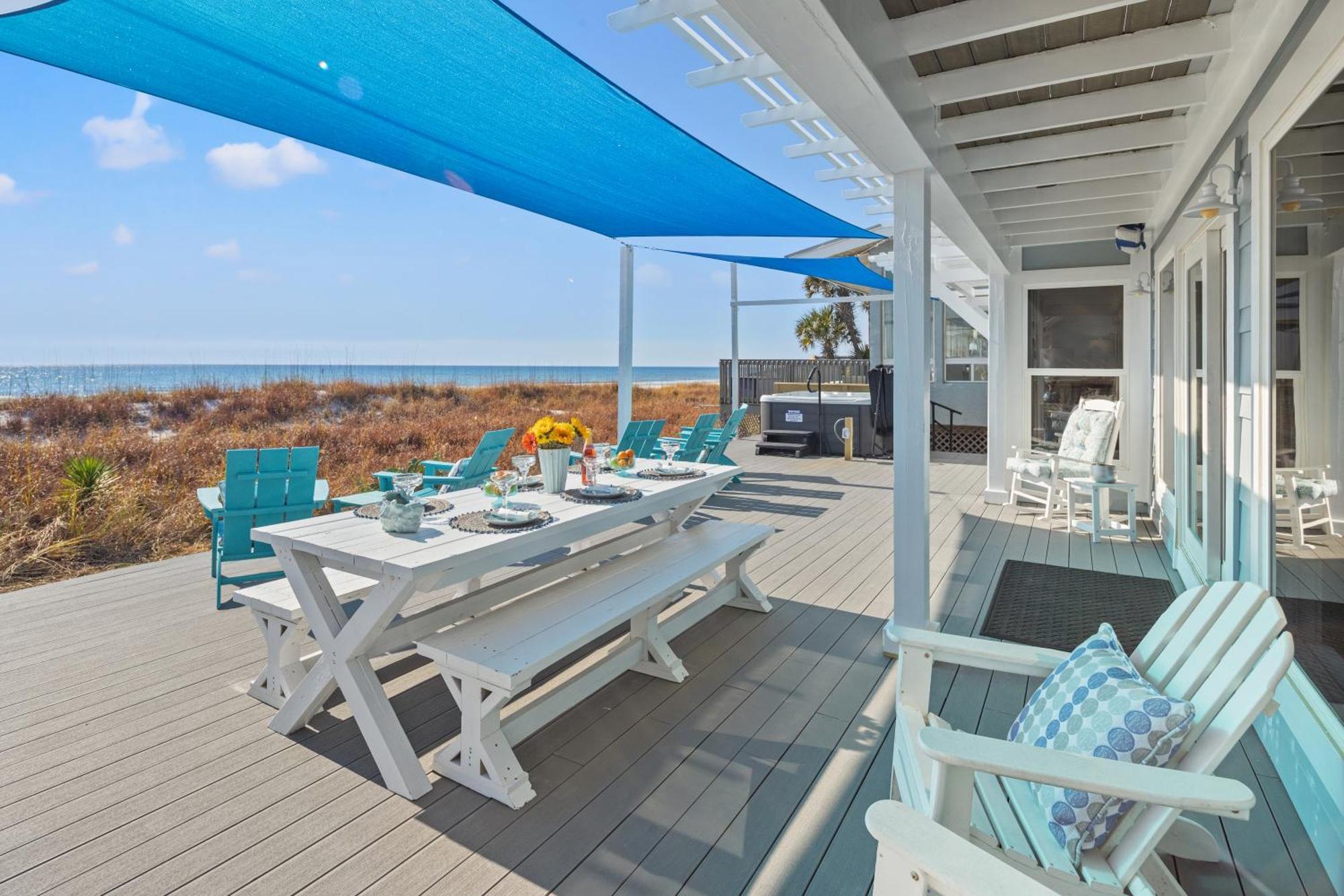 Luxury Gulf Front Property! Directly On The Beach! Sleeps 15! Panama City Beach Exterior photo